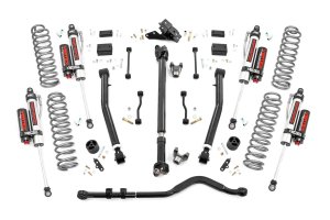Jeep Wrangler Unlimited Suspension Lift Kit - Rough Country - 3.5 Inch Lift Kit | Adj LCA | Vertex - '24-'25